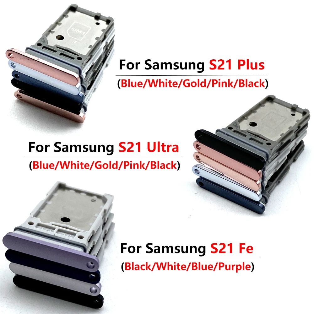 Adaptateur de carte SD pour Samsung S21, S20 Plus Ultra Fe, fente