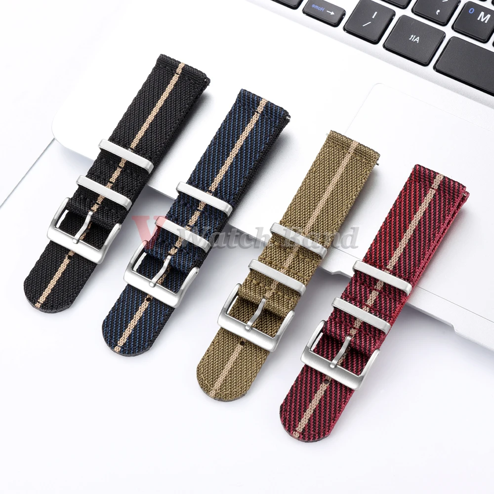 Breathable Nylon Watch Bands - Quick Release Wrist Straps