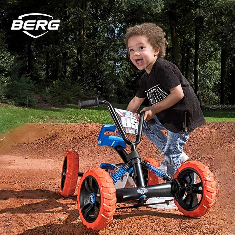BERG unpowered go-kart children's pedal quad bicycle 2-3 5-year-old children's pedal riding