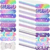 50PCS Cute Kids Bandages Sweet Cartoon Fruit Unicorn Dinosaurs Starry Night Sky Bandaid Dressing Patch Adhesive Bandages 4