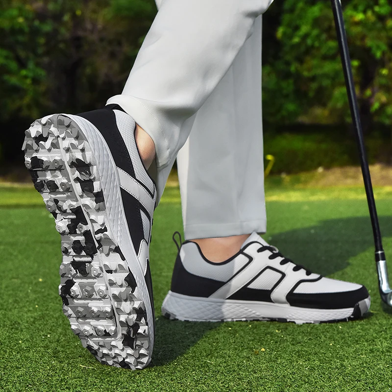 Men's and Women's Professional Golf Shoes Outdoor Comfort Fitness Golf Shoes Men's Grass Golf Shoe Size 35-46