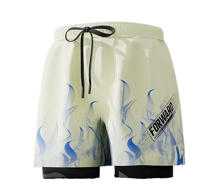 YUKE | Double Layer Quick Drying Men's Swimwear