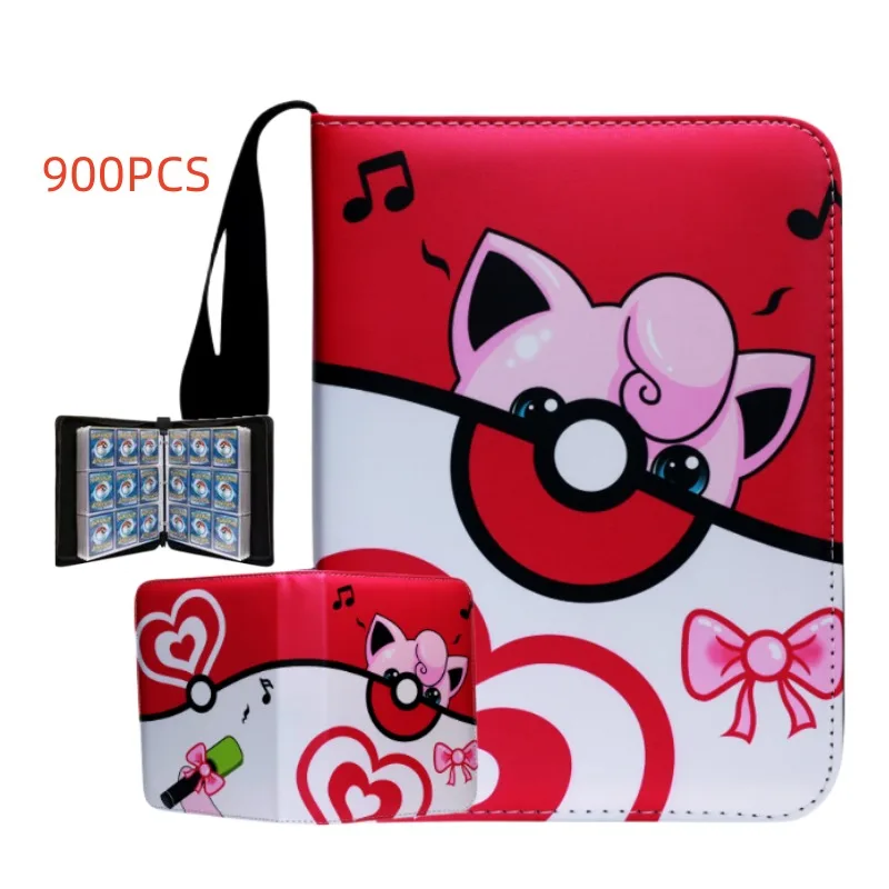 Classeur Carte Compatible avec Pokemon, Simboom 900 Pochette pour