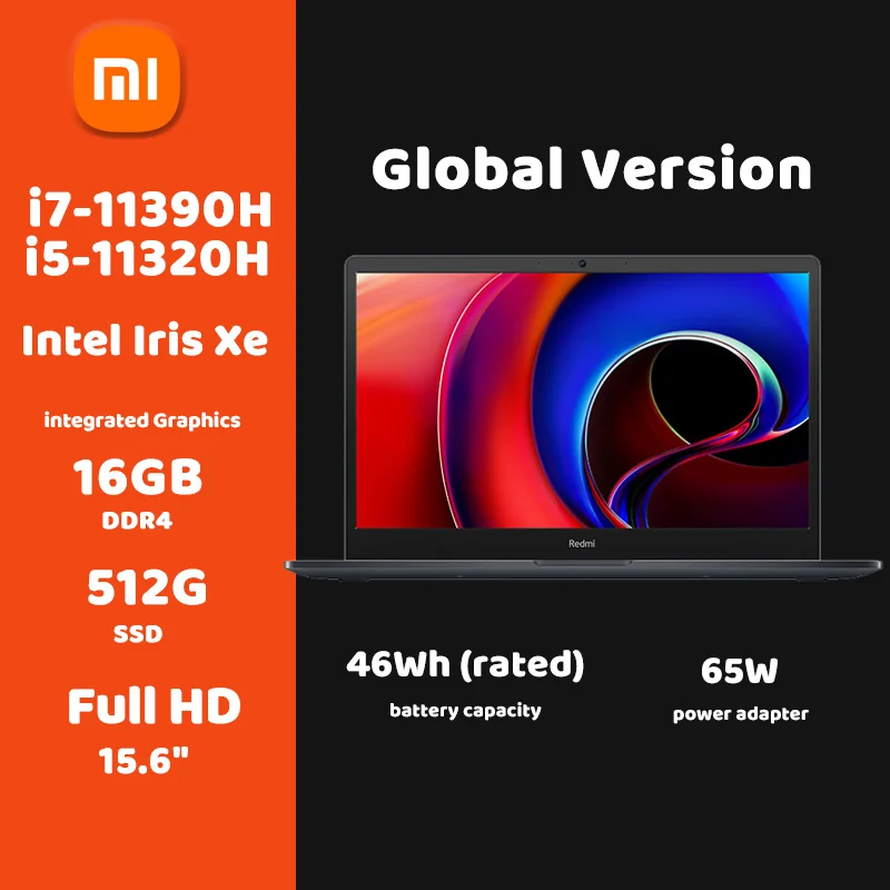 2023 Xiaomi Redmi Book 15E Laptop Intel Core i7-11390H/i5-11320H Intel ...