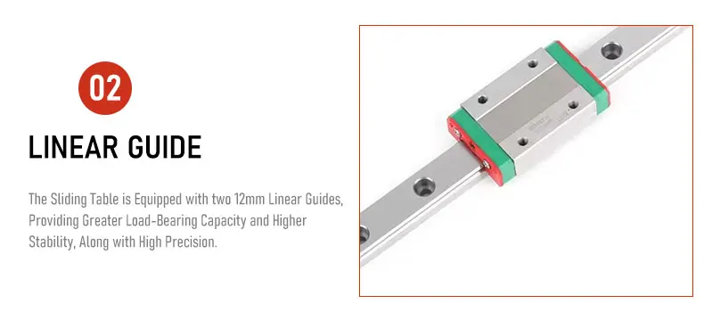 1pc GX80 Ball Screw Linear Slide Modul Doppel Track Rail Elektrische Schrittmotor Rutsche Tisch – Detail 4