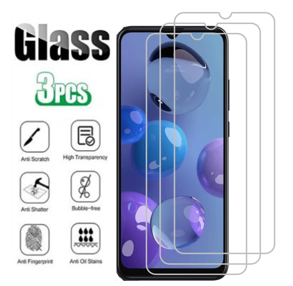 3Pcs Protective Glass For Vsmart Joy 3 Plus Screen Glass Protector For V Smart Joy3 Tempered Glass Vsmart Joy3 Star 5 Film