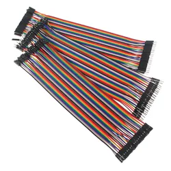 Versatile Jumper Wire DuPont Line Cable Set - Male & Female Connections (10CM to 40CM) - Female to female (20cm)