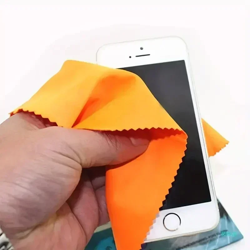 1-200pcs High Quality Lens Clothes Cleaner For Chamois Glasses Microfiber Cleaning Cloth for Glasses Phone Screen Cloth Clean 4