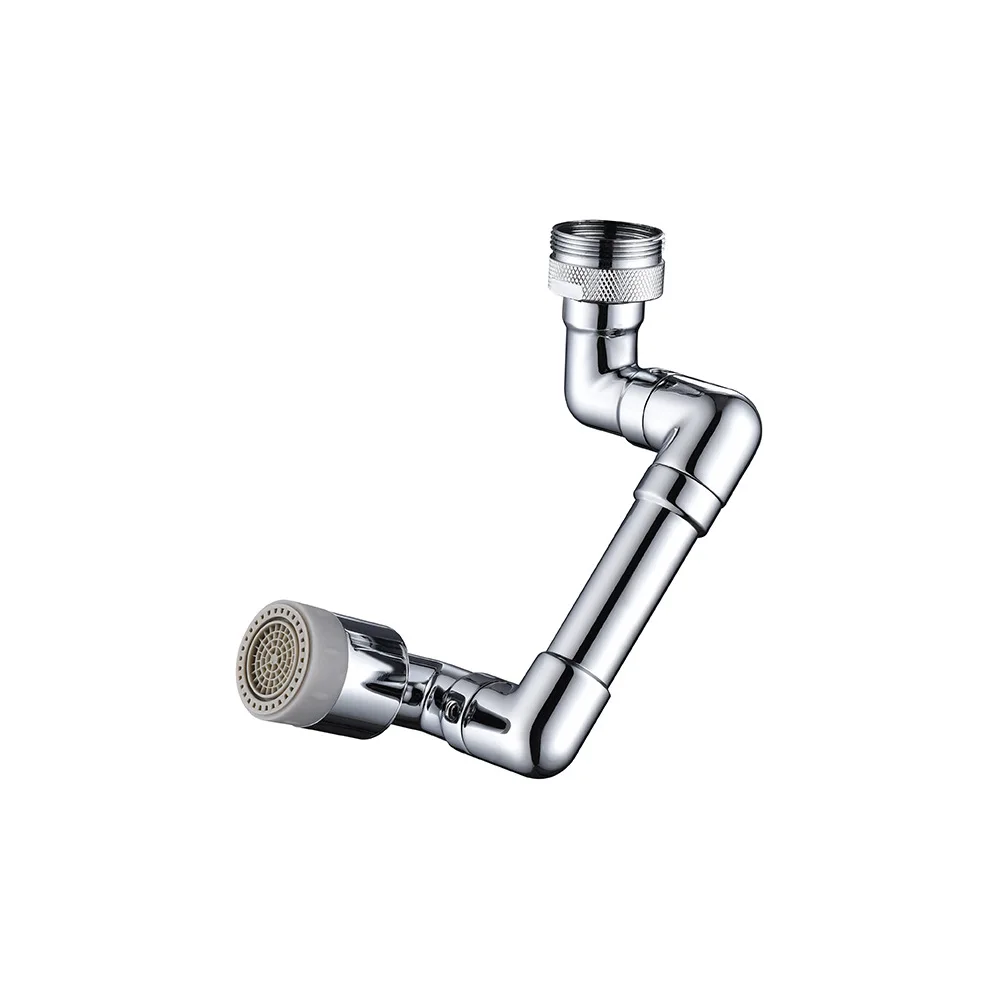 

Brass Basin faucet nozzle Chrome Plated Universal mechanical arm 1440 degrees Rotatable M24*1 Bathroom faucet spray Top Quality