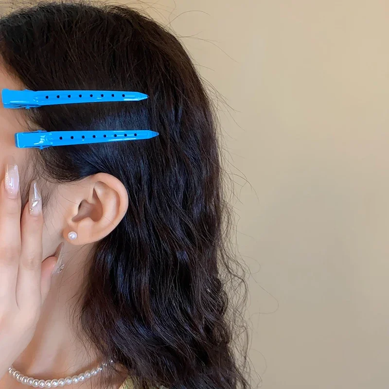 5/8/10 Stück Metall Silber Haarspangen für Frauen Styling Schnitte Salon Haarnadelklemmen Wurzel Flauschige DIY Clip Werkzeuge Kopfzubehör – Detail 13