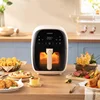 220V Air Fryer Household 5.5L Visual Multifunction Large Capacity Intelligent Electric Oven Air Electric Fryer 1
