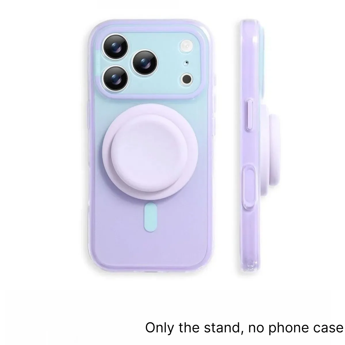 Candy Color Silicone Magnetic Phone Stand with Strong Attraction