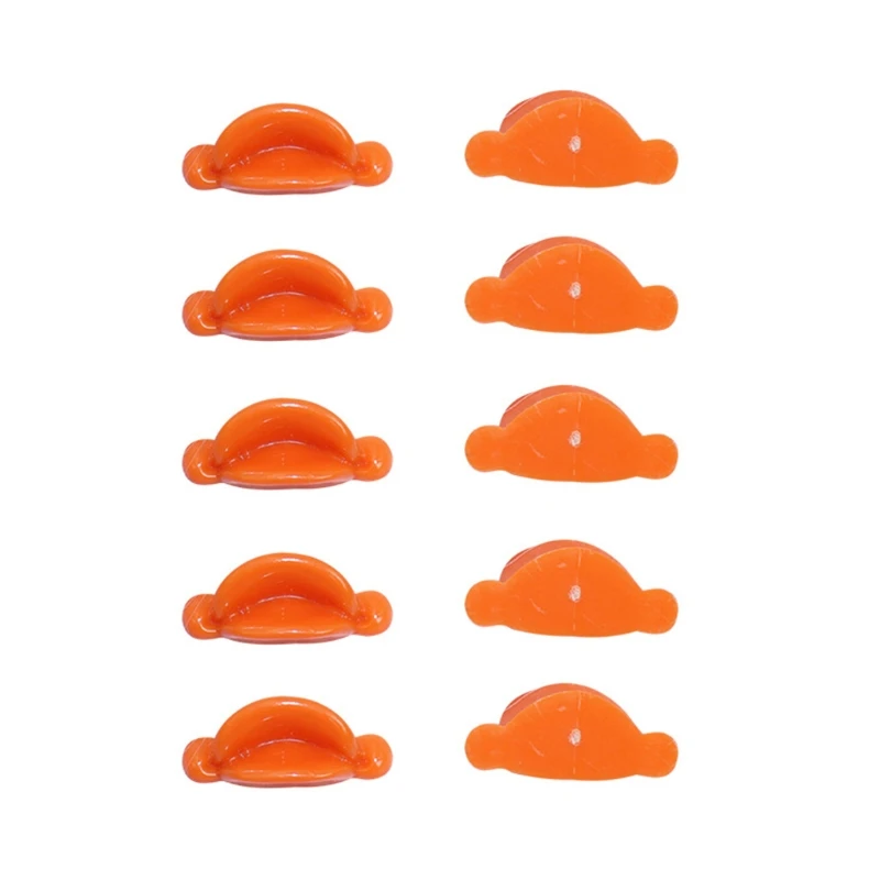 10Pcs Creative Duck Mouth Nose for Lalafanfan Cute Duckbill Plush Animal Toys Accessories Replacement Kids DIY Stuffed Dolls Acc