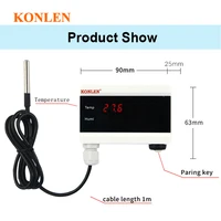 WiFi Temperature Sensor Tuya Thermometer Detector Digital Display Home Smart Life App Alert Freezer Water Remote Monitor Alarm - Image 6