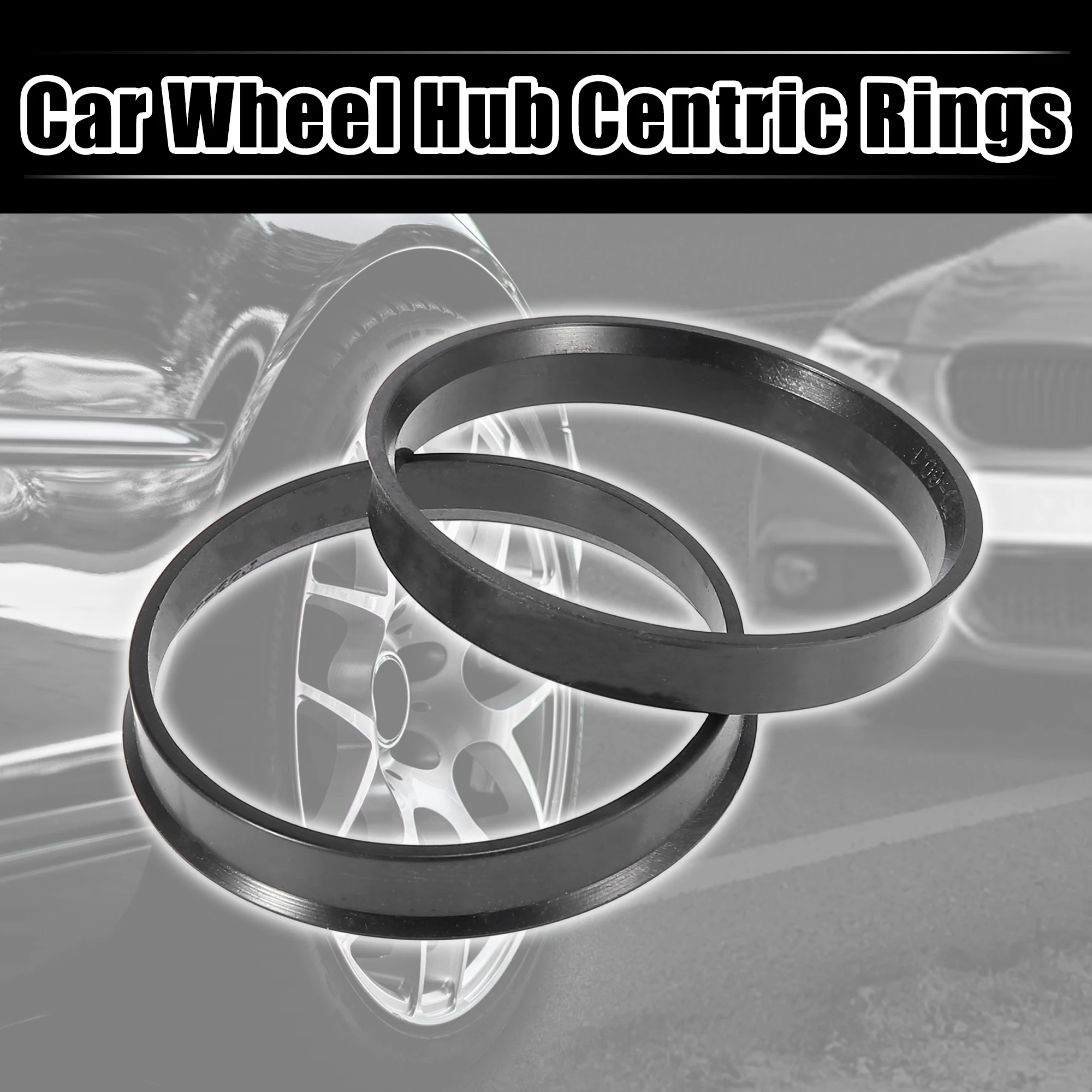 Bague Centrage Jante Uxcell 2 Bagues De Centrage Pour Jantes Voiture - Réduction D'alésage De 67,1 Mm à 56,1 Mm - Marque Uxcell Bague Chanel - 6