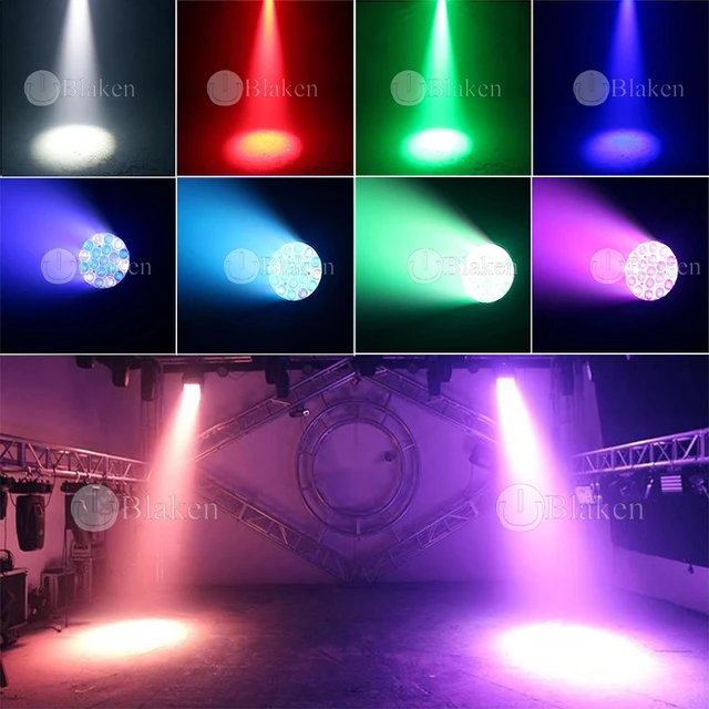 무대 조명에서 역동성과 다양성을 위한 핵심: LED 무빙 헤드 줌 라이트