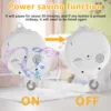 Baby Mobile Music Box 35 Lullabies Baby Crib Mobile Musical Box Battery Operated Crib Mobile Motor with 3 Modes for Bassinet 4