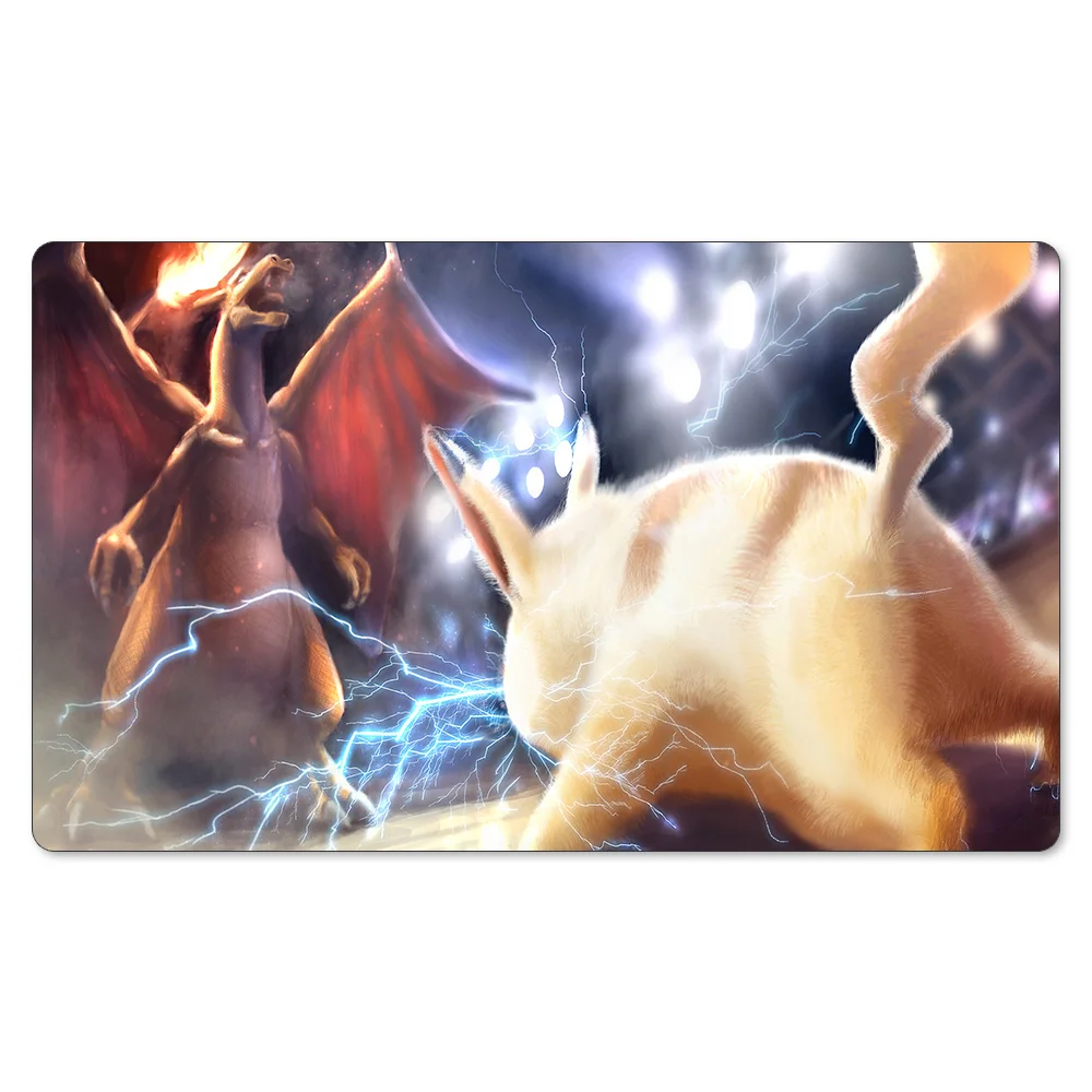 Pokemon Charizard & Greninja TCG Playmat Custom Duel Mat Free High