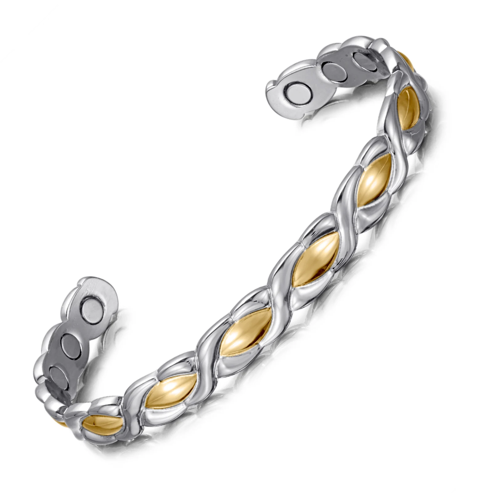 Bracelet For Women Adjust Cuff Magnetic Therapy Copper Jewelry Viking Wristband
