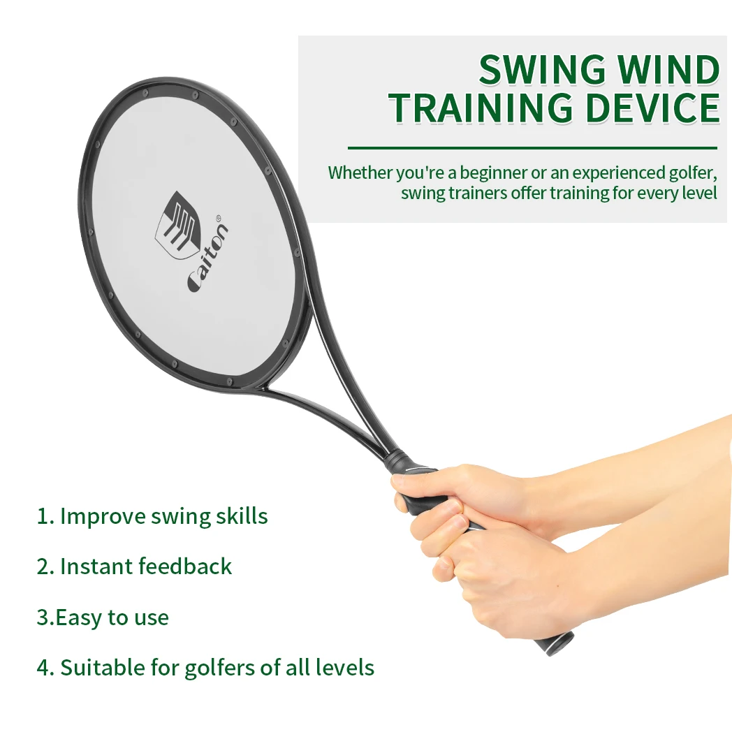 Caiton Beginner Golf Racket - Enhance Swing Skills, Coordination, and Power with Professional Training and Correction Tool 3