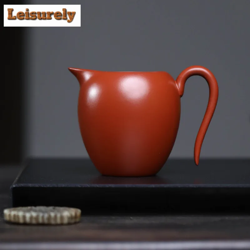 200ml Yixing Zisha Tea Pitcher Divide Tea Serving Cup Cha Hai Dispenser Household Justice Cup Fair Mug Drinkware Supplies Craft