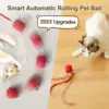Super Deal Cat Interactive Ball Toy Automatic Rolling Ball with Tail Rechargeable Smart Pet Interactive Toy Intelligent Mouse 2