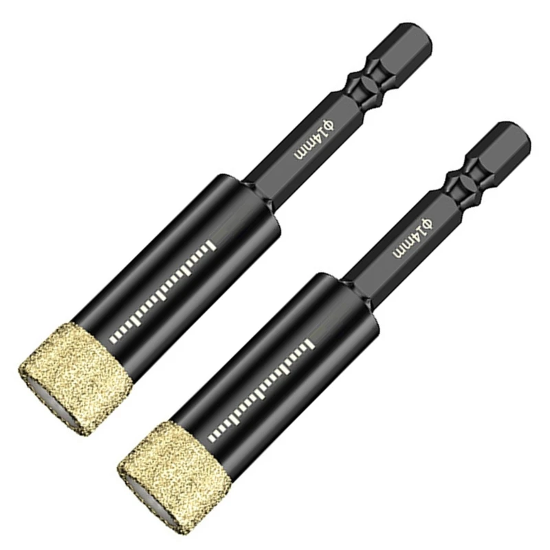 

2pcs Dry Diamond Drill Bit for Porcelain Tile Ceramic Drill Tile Hole Tool 517A