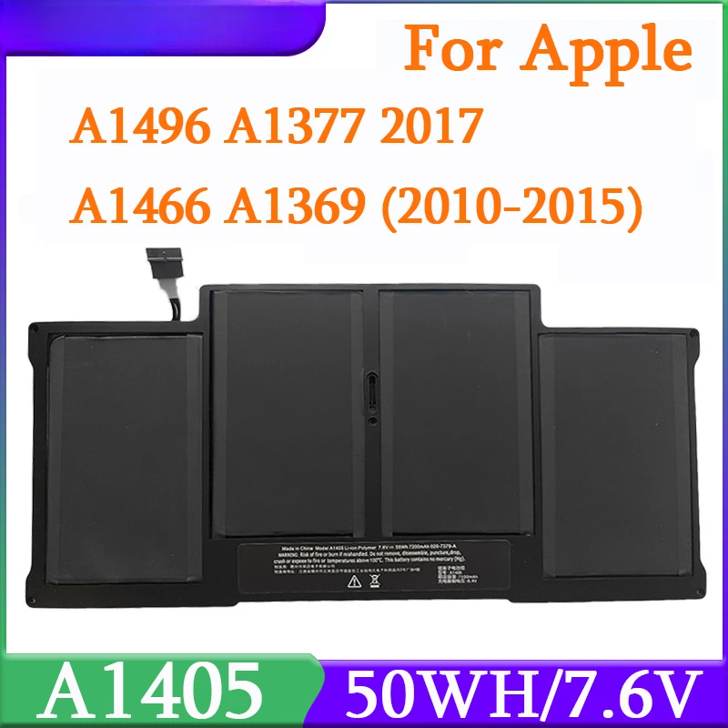 A1405 A1496 Replacement Laptop Battery For Apple MacBook Air 13" A1466 2012/2013/2014/2015/2017 MD760LL/A MD761CH/A