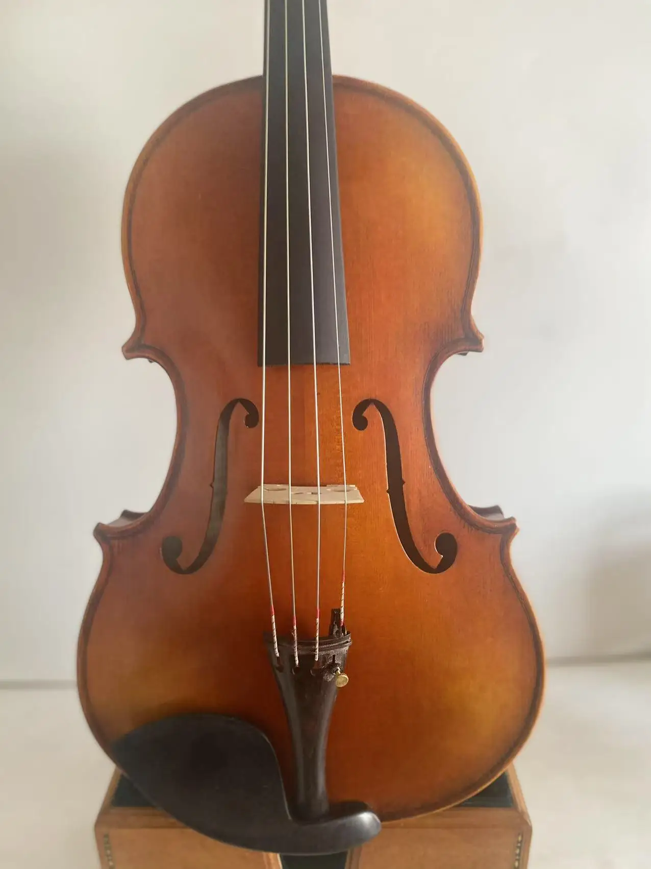 A Strad Viola Copy,,15.5,, inch Master Performance! Warm Deep Tone flamed maple back viola