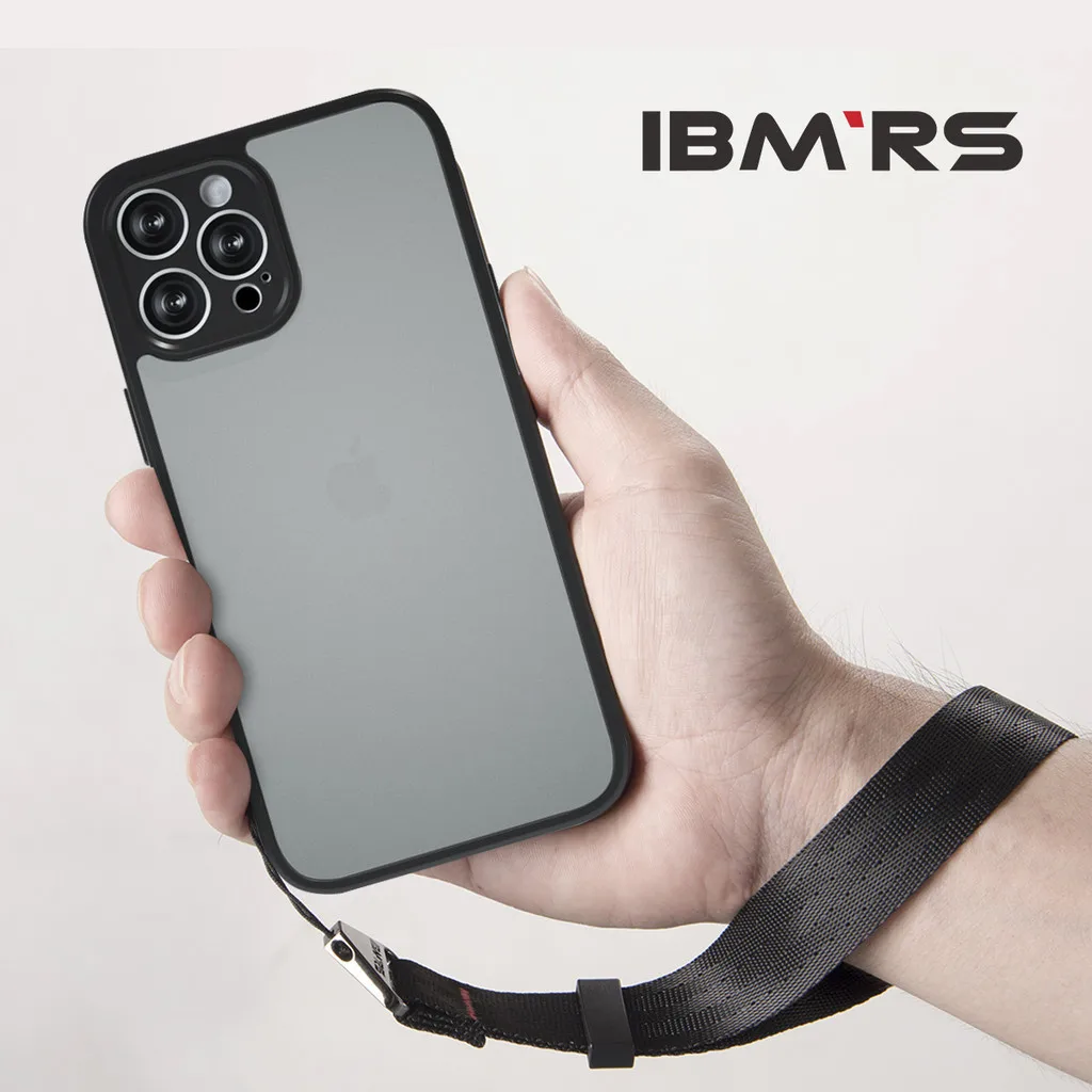 

IBMRS for Apple iPhone 12 Pro Case ,camo Clear transparent phone protection shell(Comes with wrist strap)