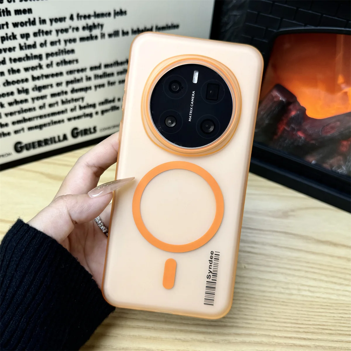 Magnetic Magsafe Matte Clear Candy Phone Case