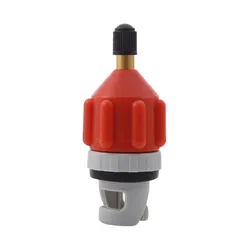 Electric Pump Adapter for Inflatable Boat Accessories and Air Valve Conversion (Orange)