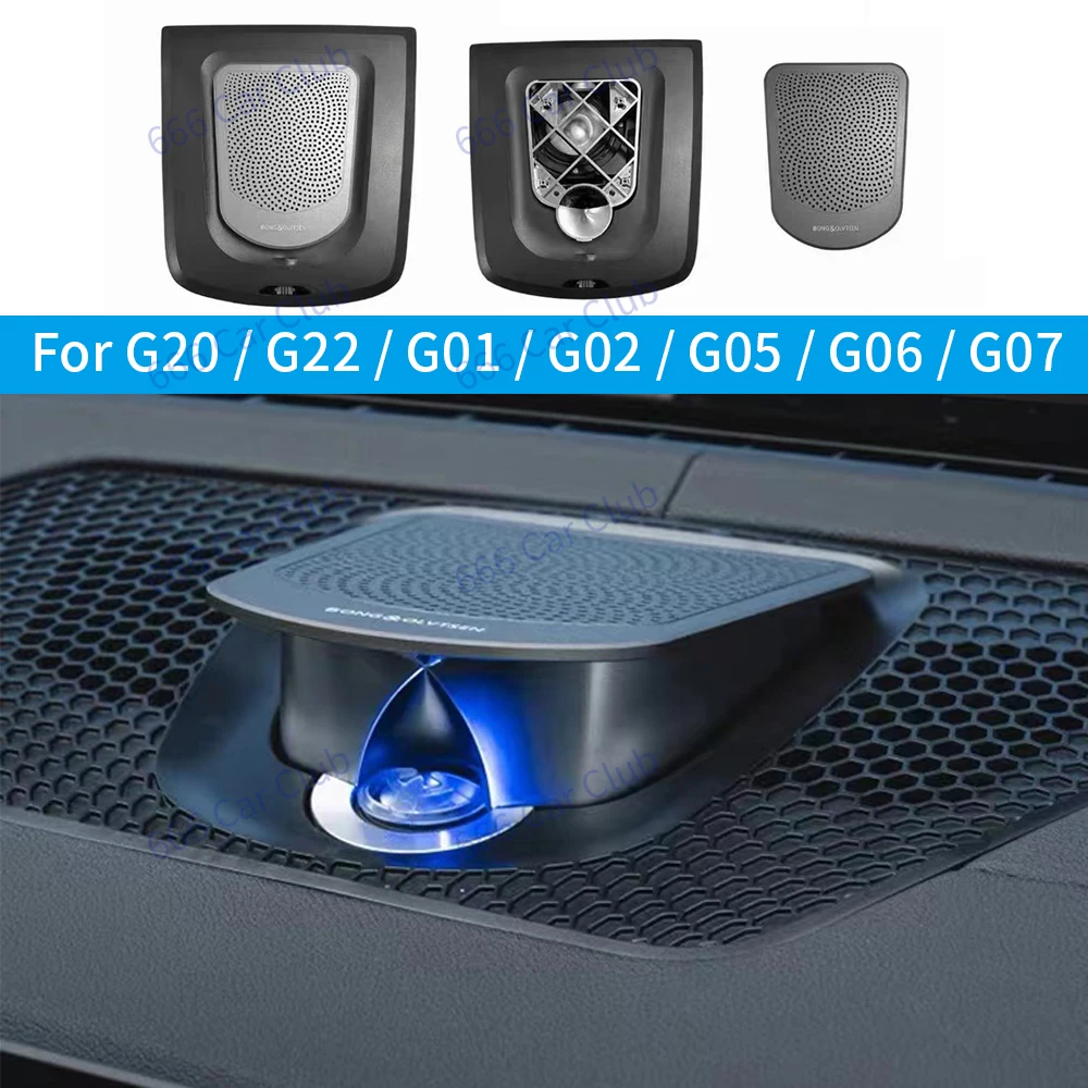 

11 Colours LED Car Interior Decoration Elevating Speaker For G20 G22 G08 G01 X3 G02 X4 G05 X5 G06 X6 G07 X7 Electric Audio cover