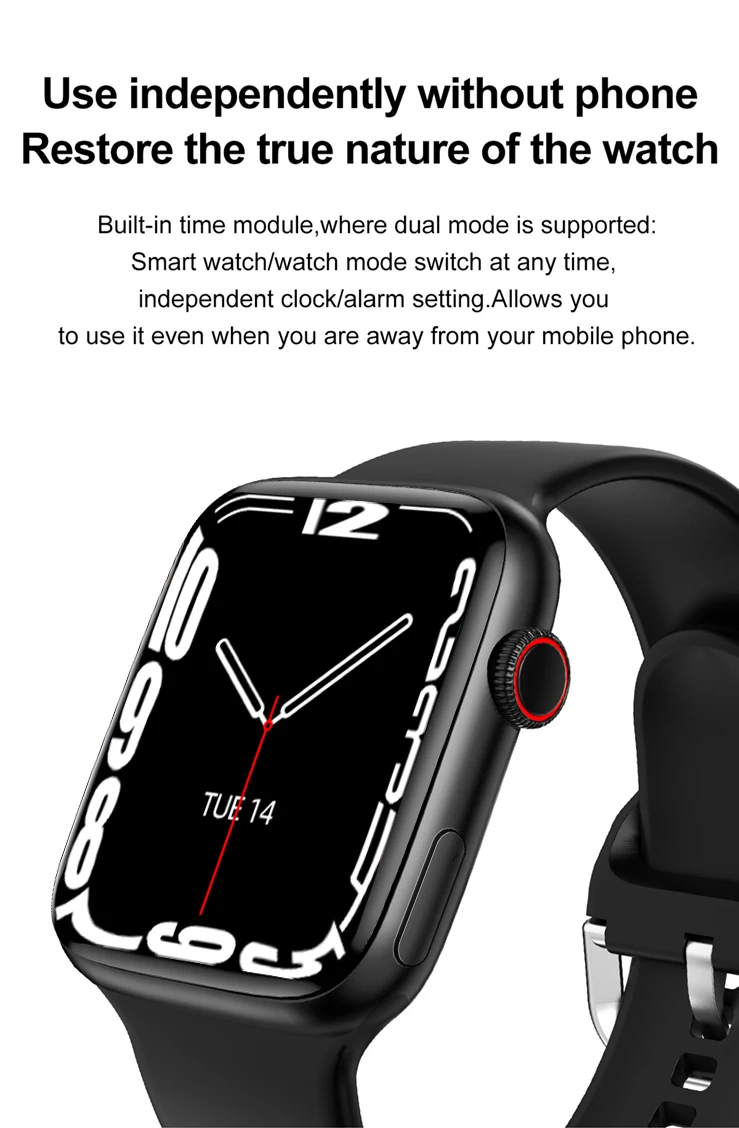 Relógios para Mulheres dos Homens Pulseira de Fitness 2022 de Carregamento sem Fio Sitopwear Relógio Inteligente Smartver Bluetooth Chamada Personalizado Face 44mm - Image 3
