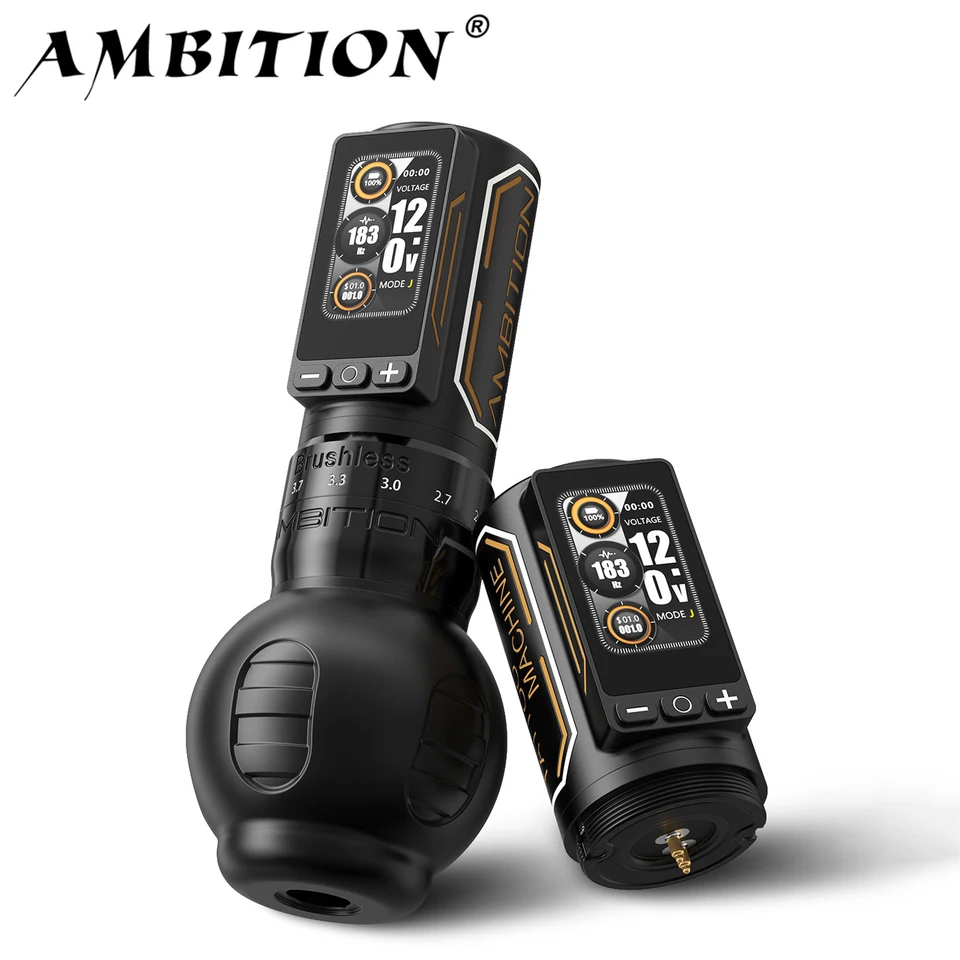 タトゥーマシン　AMBITION DHM TATTOO SUPPLY / 【Ambition】 Zetton Wireless Tattoo