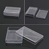 Rectangular Transparent Plastic Storage Case Playing Card Container Poker Cards Storage Box for Club Entertainment Venues 2