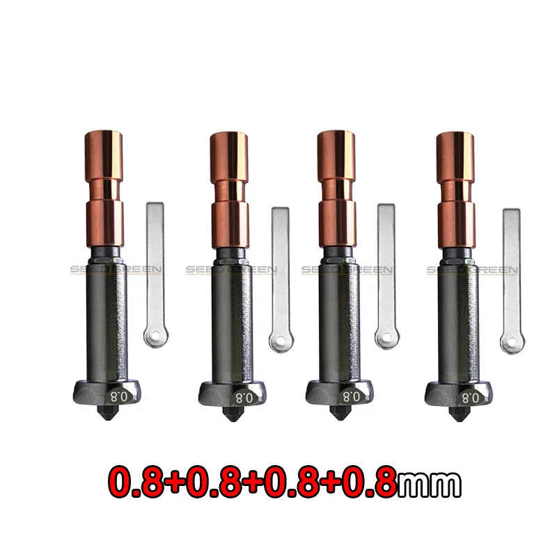 Newly Upgraded Nozzle For Anycubic Kobra 3 Max throat Kobra 3 Max Combo Nozzle 0.4mm 0.6mm 0.8mm Fast Heating image 13
