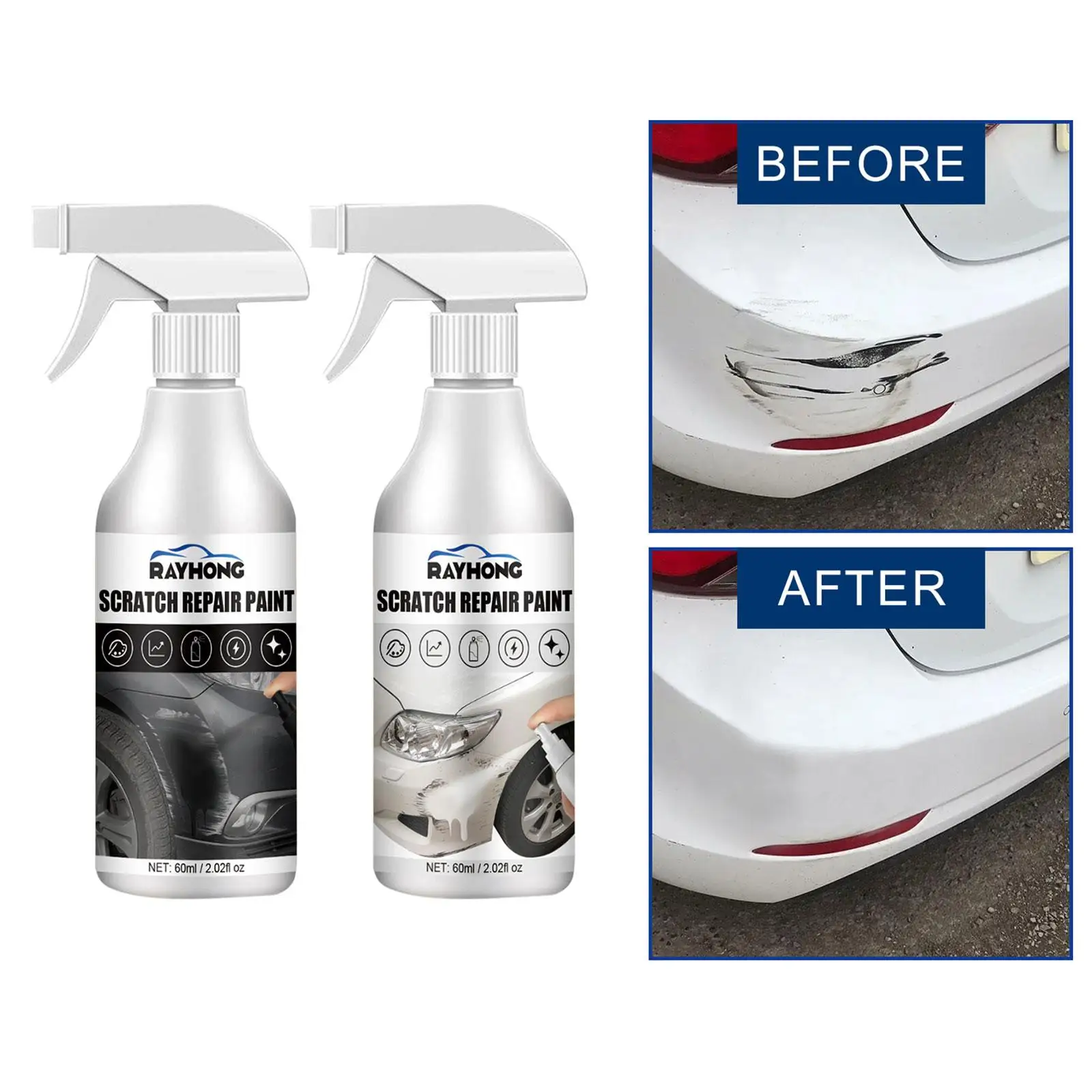 

1pcs 60ml Car Coating For Auto Plastic Rubber Repair Clean Restore Black Shine Seal Brighten Retread For Car Paint Scars J9