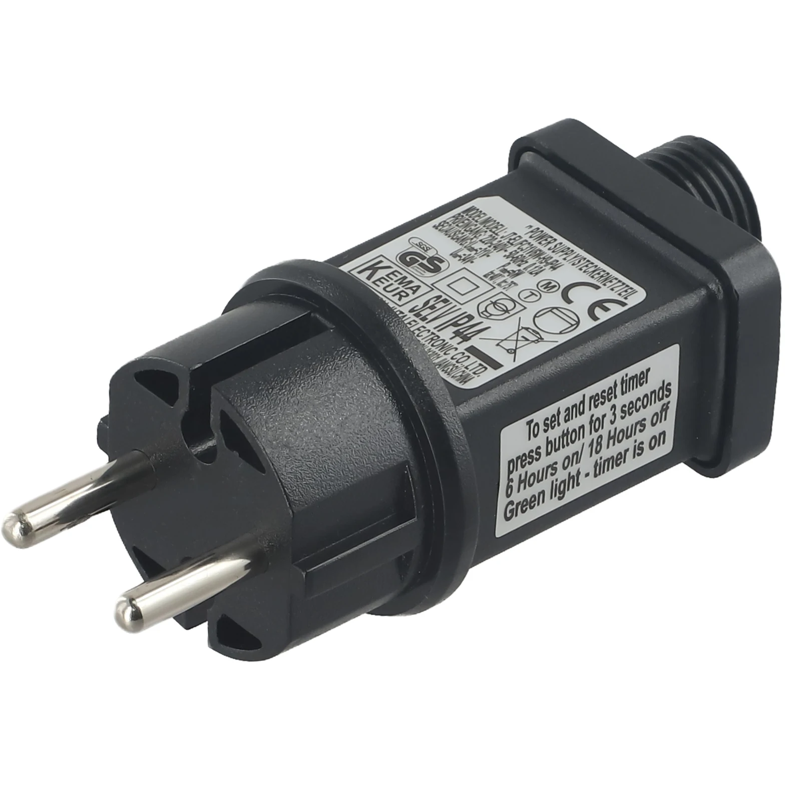 IP44 LED Transformer Replacement for 31V 6W Power Supply Adapter for Fairy Light with LED Replacement and Timer
