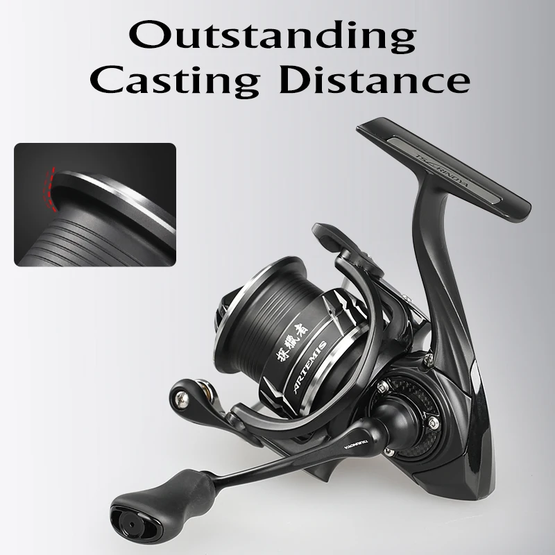 TSURINOYA Smooth Ultralight Spinning Reel ARTEMIS 800 1500S 2500SH 3000SH  VIB Sinking Lure High Speed Fishing Reel Shallow Coil - AliExpress