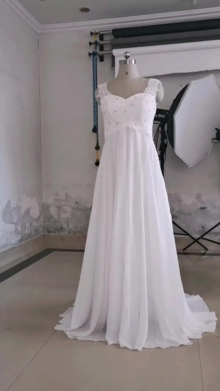 sachin and babi light blue dress 37 Best Plus Size Wedding Dresses for Flattering Curvy Brides main image 1