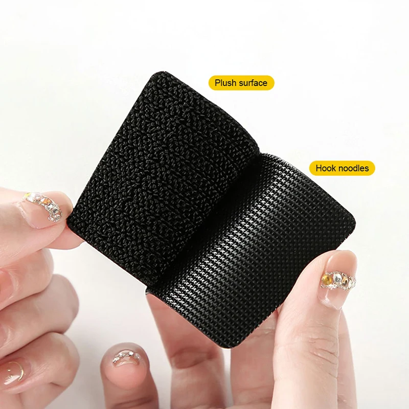 Nylon Polyester Car Floor Mat Fastener Hook Loop Anti Slip Sticker