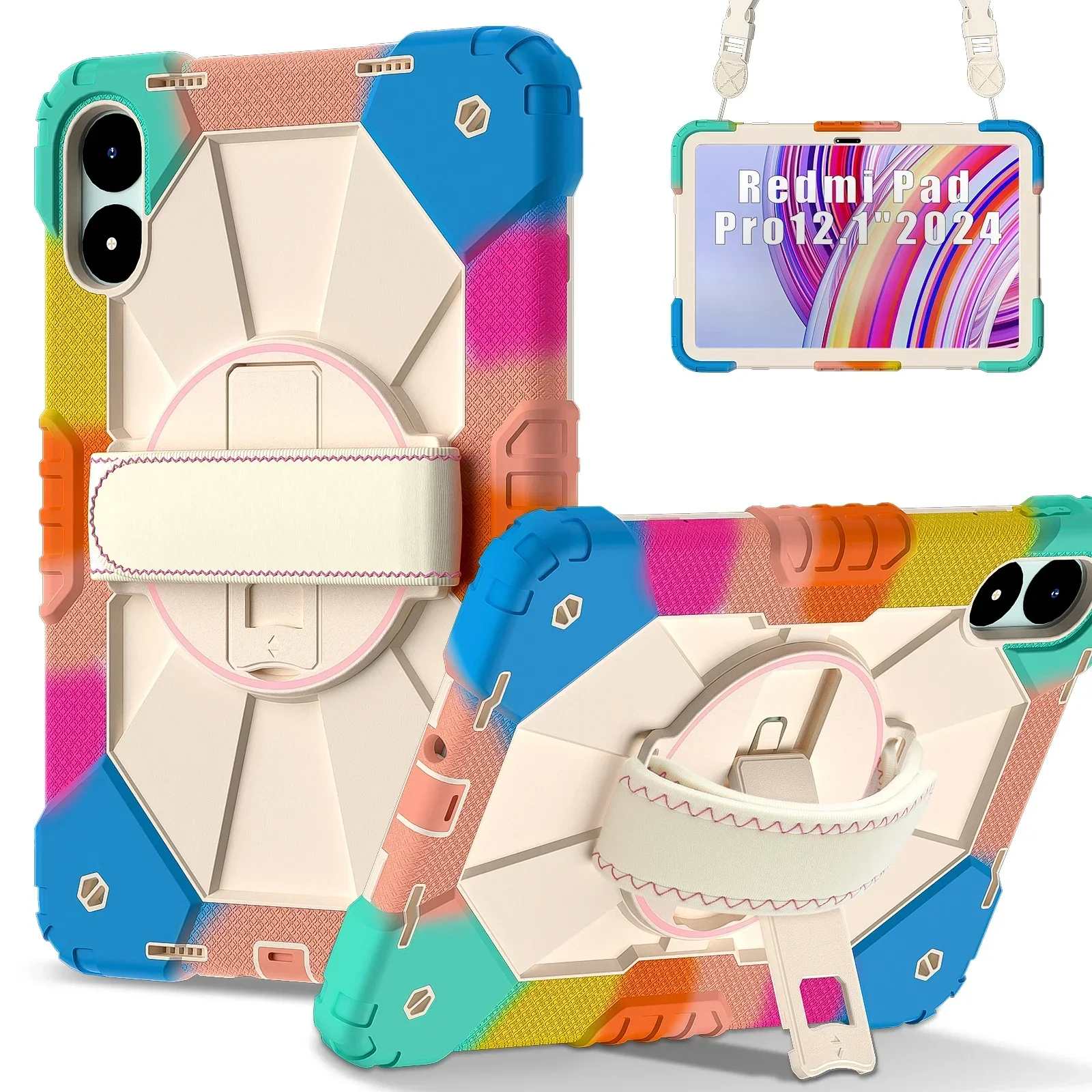 Durable Kids Tablet Case - Heavy Duty Shockproof Armor Protector