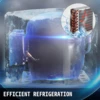 VEVOR Commercial Cold Beverage Dispenser 3 Tanks 9.5 Gallon Thermostat Controller Fruit Juice Machine 270W Ice Tea Drink Drink 5