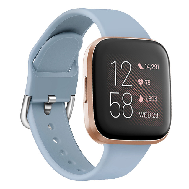 band For Original Fitbit Versa 2 strap Soft Silicone Waterproof Wrist Accessories Replacement correa For Fitbit Versa 2