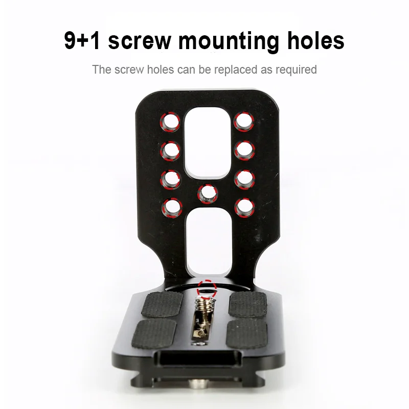 Vertical L Plate Camera Quick Release Board Mount Baseplate Universal for DSLR Ballhead Phone Tripod Bracket Holder Camera Quick Release Mount