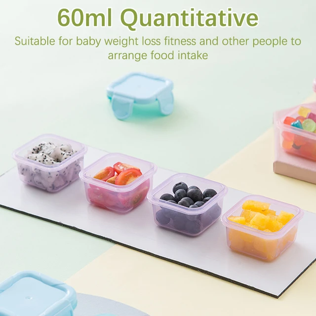 Plastic Containers Food Storage  Small Food Containers Lids - Food Storage  Container - Aliexpress