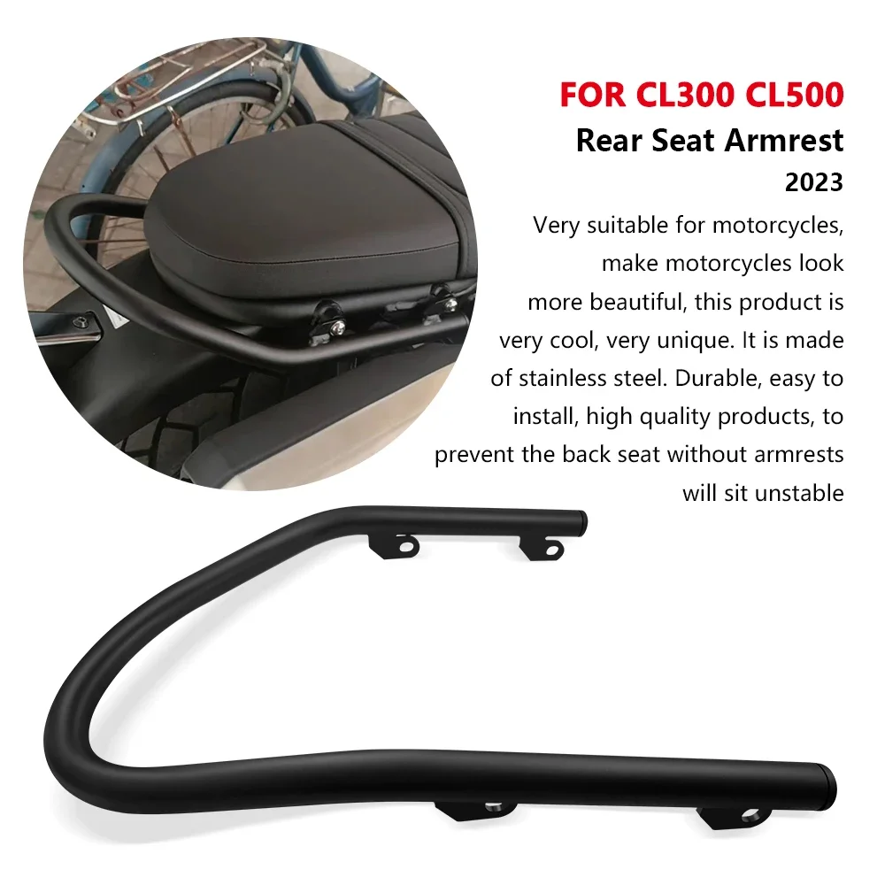 För CL300 CL500 SCL500 Bakdel Armstöd Styrstativ cl500 cl300 scl500 Motorcykel Passagerarsäte bak_voghion.com