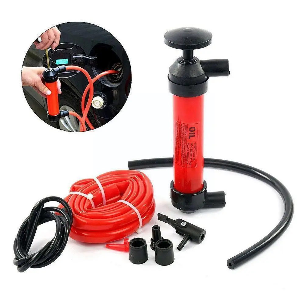 Car Oil Suction Pipe Auto Oil Change Hand Syringe Oil Manual Extractor
