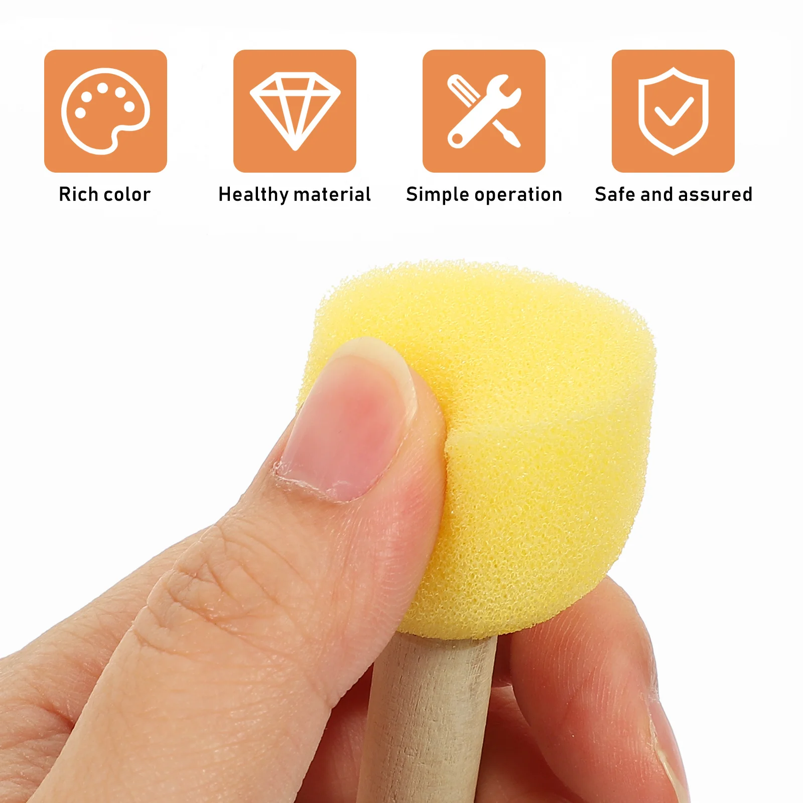 Рисунок 6 - губки-грибы для рисования